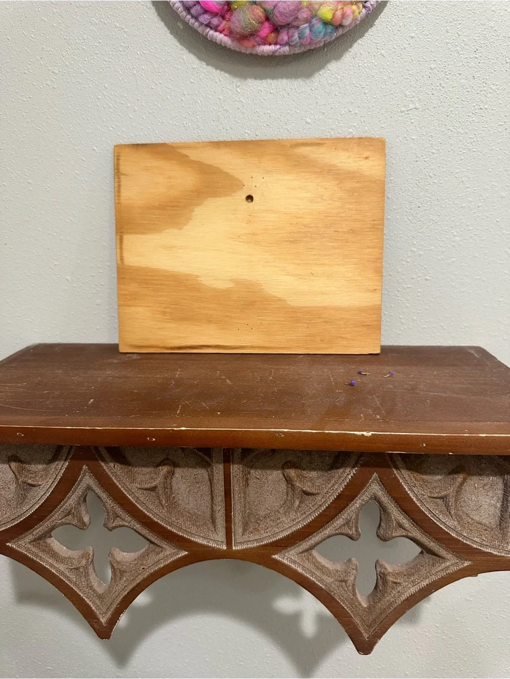 Vintage Wooden Rocking Horse Wall Plaque Nursery Cottagecore Horse Decor